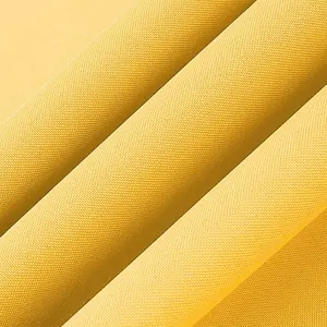 17in x 55in Bright Yellow Book Cloth, Fabric Book Cover for Book Binding, Bookbinding Supplies with Fabric Surface and Paper Backed