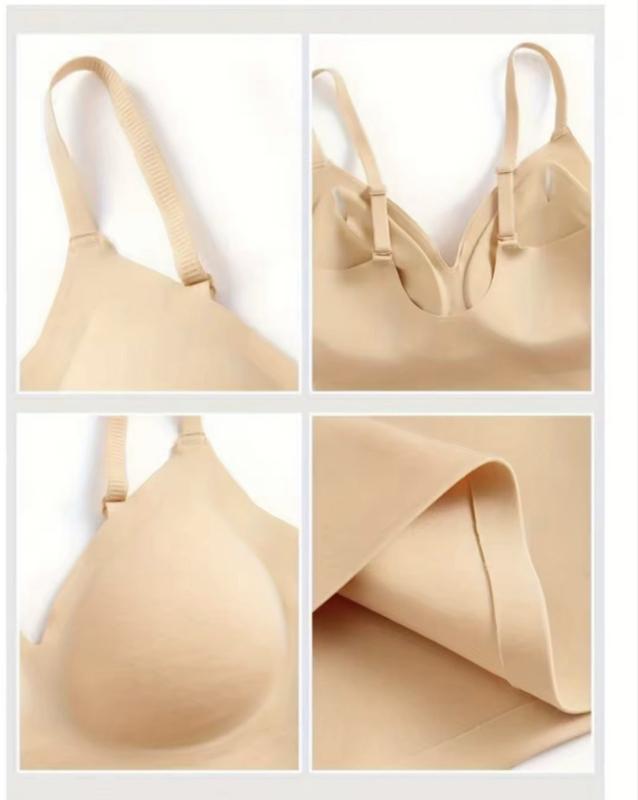 Women's V-Neck Camisole Top with Tummy Control Slimming Waist Cincher No Padding Knit Fabric Poly Womenswear