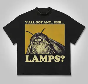 Y'all Got Any Uhh... Lamps Moth Insect Meme Shirt Gift for Woman and Man Ugly Shirts Stupid Gifts Inappropriate