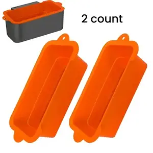 2 Pcs Silicone Grease Cup Liners for Blackstone Griddle, Reusable Grease Catcher, Durable Drip Pans, Kitchen Household Grill Accessories