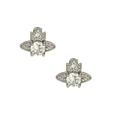 Planets Universe Stud Earrings for Men and Women Streetwear Punk Rock Hip Hop Unisex Style with Sparkling CZ