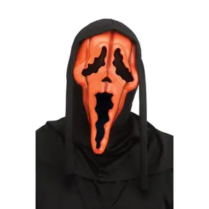 Ghost Face Pumpkin - Adult Mask