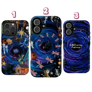 Whimsical Coraline Phone Case for iPhone