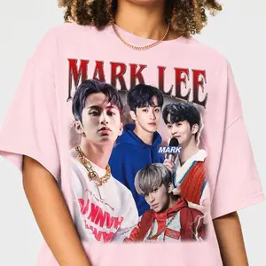 Vintage Mark Lee NCT Dream T-Shirt – 90s Bootleg Rap Tee Style K-Pop Unisex Graphic Merchandise