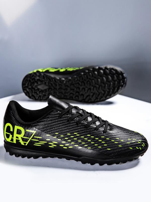 Professional Men's TF Soccer Shoes, Anti-Slip Wear-Resistant Outdoor Sports Training Boots, Comfortable Breathable Artificial Grass Cleats, Football Field Boots