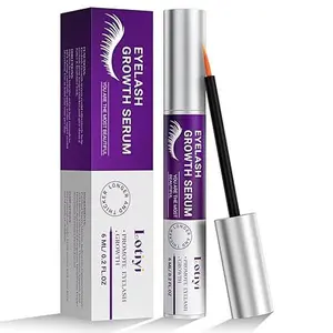 Lash Serum - 6ml Eyelash Growth Serum for Natural Lashes & Extensions & Eyebrows, Thicker, Fuller & Longer Looking Eyelashes Lash Enhancing Serum, Vegan & Cruelty-Free
