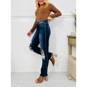 Judy Blue On Top Of The Trend Straight Jeans
