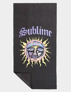 SLOWTIDE x Sublime Beach Towel, Black