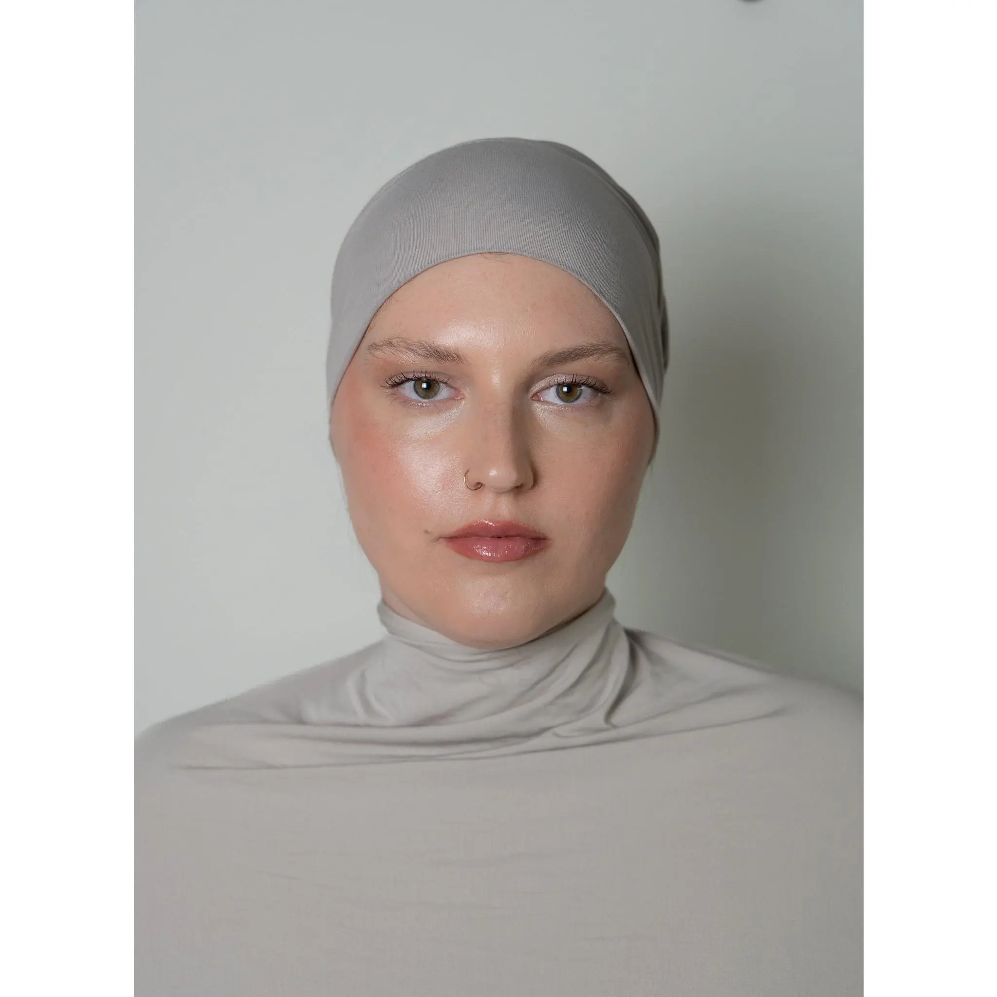 Bamboo Jersey Tie-Back Undercap- Stone