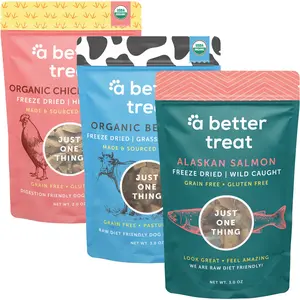 Mix Treats Packs - Freeze Dried Organic Single Ingredient Dog and Cat Treats