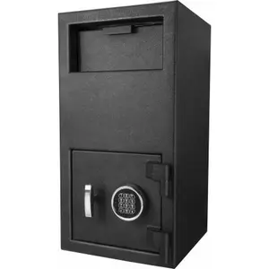 212 MAIN Barska AX12590 Keypad Depository Safe - 1.72 cu ft., Heavy-Duty Steel, Keypad Lock, Pre-Drilled for Cash Secure Storage