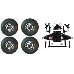6" Lift Kit Combo with 10" Flash for Yamaha Drive II Electric Golf Carts 2017+