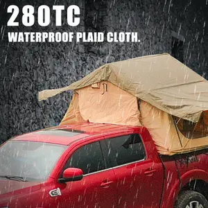 [SOIYELIFE] the roof tent with 280TC 2000 waterproof lattice cloth for using as a Camping Necessity A Mobile Unique furniture