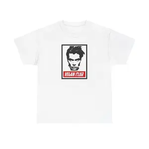 Vegan Club T-shirt Featuring River - Unisex Heavy Cotton Tee