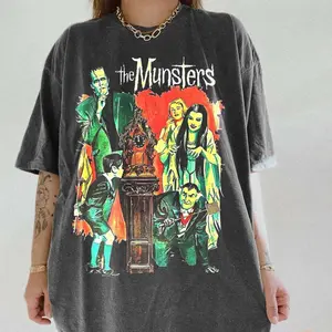 The Munsters Halloween Shirt, Monster Mash Halloween T-shirt, The Munster T-shirt, Frankenstein Horror Movie Tee, Horror
