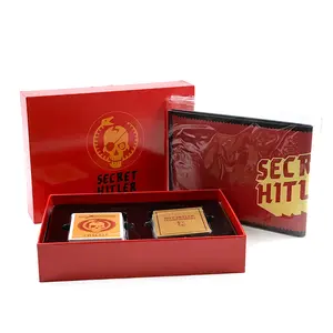 Blood Color Power Game Party Theme Board Game, Agent Decision Strategy Card Set, Holiday Essential Social Deduction Game Box, Strategy Board Games