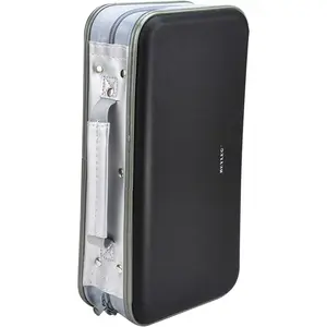 CD DVD Wallet,  96 Capacity Heavy Duty Sturdy DVD Storage Hard shell CD Disk Holder DVD Case VCD Wallets Blu-ray Media Case Storage Holder Organizer Wallet,96 Capacity (Black)