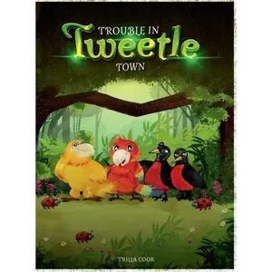 USED-Trouble in Tweetle Town by Trilla Cook (Hardcover)