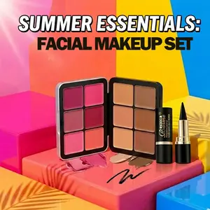 {CHOOSE RASME}12-Color Cream Blush Contour Palette + Cream Eyeliner Set, Facial Makeup Kit, Choose Your Favorite Shades, Perfect for Daily Use, Makeup Gift Set