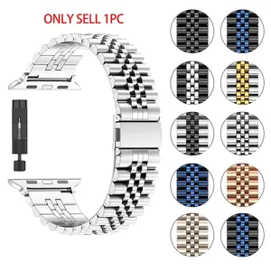 Metal Band Compatible with Apple Watch Band 38mm 40mm 41mm 42mm 44mm 45mm 46mm 49mm,Stainless Steel Metal Replacement Band Compatible with iWatch Series 11 10 9 8 7 6 5 4 3 SE 2 Ultra Smart Watch Strap