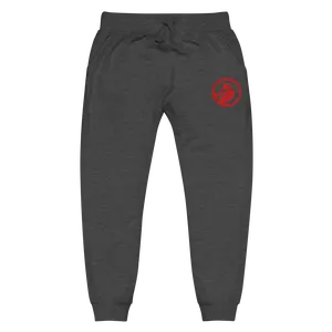 FEEL THE FEELS™: Unisex - Charcoal Gray Luxe Fleece Sweatpants - Root Chakra.