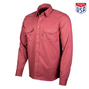 MKC SHOP SHIRT - USA MADE - REDWOOD