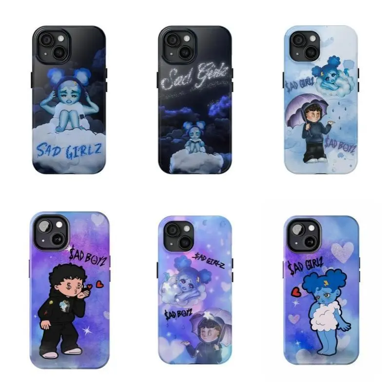 Sad Girlz Phone Case|J-Jun.i0r H Sad Boyz Phone Case | Sad Boyz 4 Life junior h Phone Case for iPhone 17/16/15/14/13/12/11 ProMax Plus and for Samsung Galaxy S21–S25 Ideal Gift for  Fans