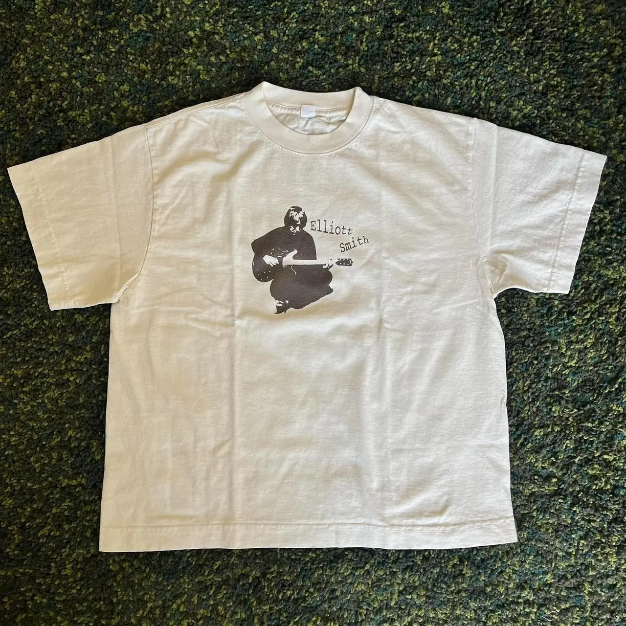 Elliott Smith Box Fit T-Shirt - Unique Music Style Reprint T Shirt Sweatshirt Hoodie