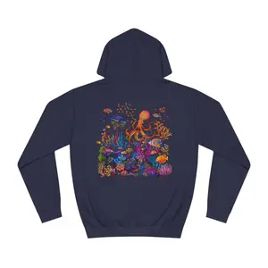 Coral Reef - Contour Eco Hoodies