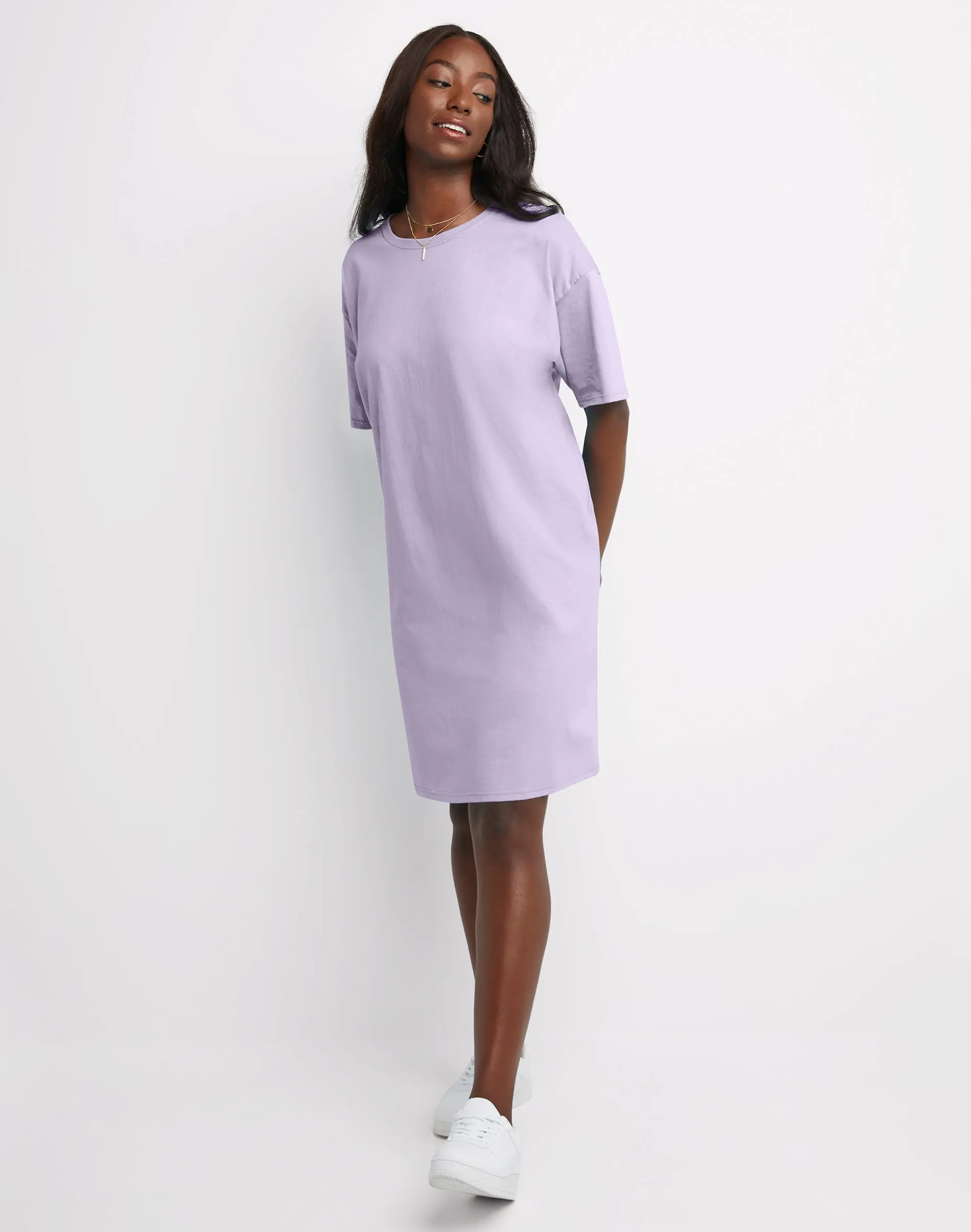 Hanes Essentials Women's T-Shirt Dress, Cotton Hanes Essentials Women's T-Shirt Dress, Cotton