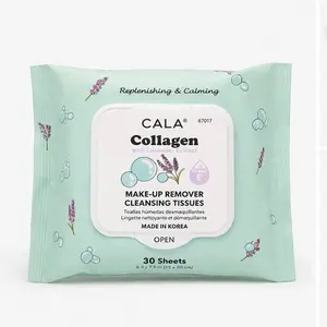 Collagen w/ Lavender Make-Up Remover Cleansing Tissues