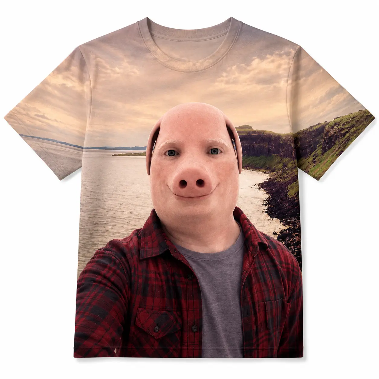 John Pork All Over Print T-shirt