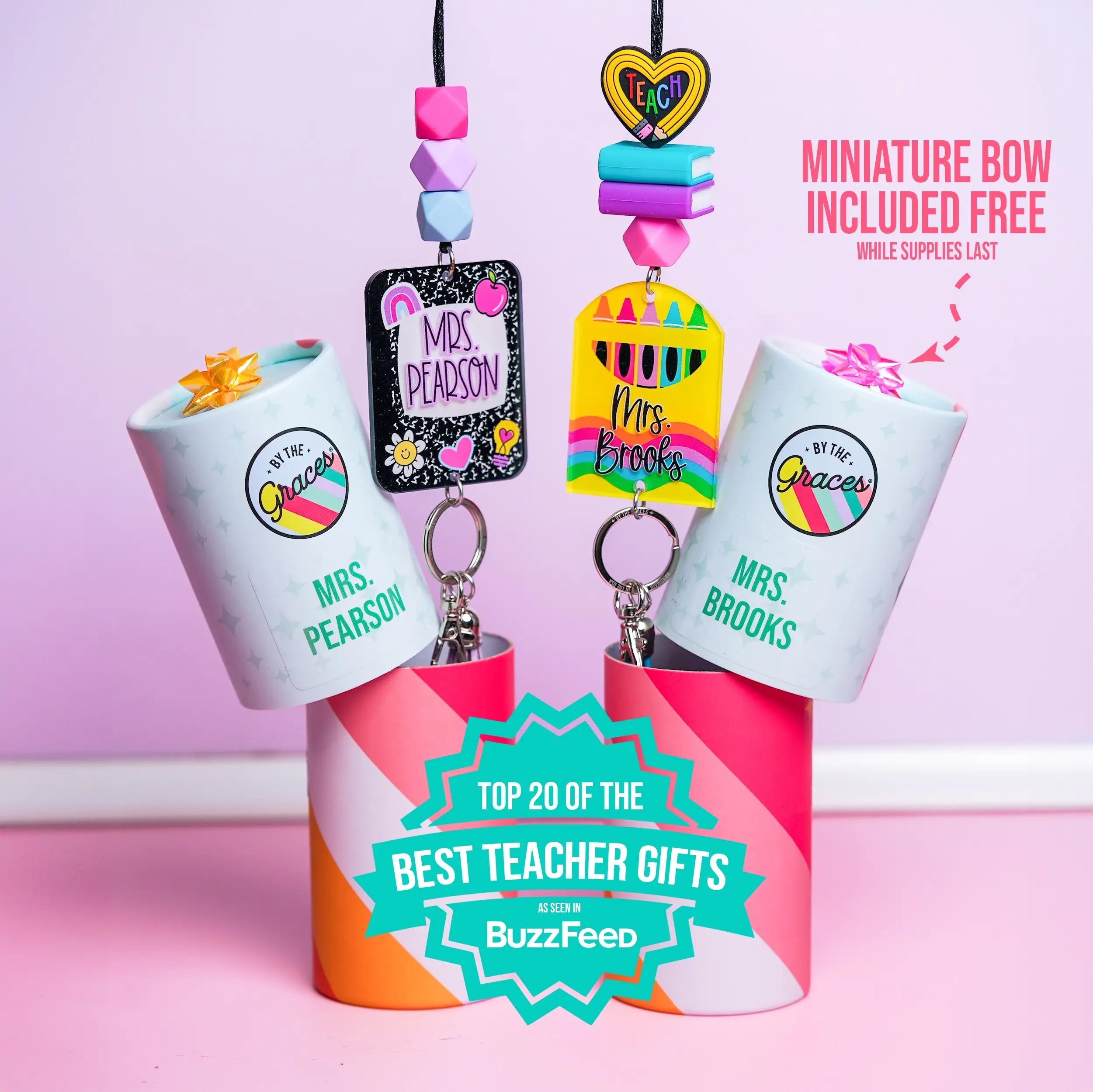 Custom Lanyard - Personalized Teacher Gift - Affordable School Gift - Teacher Christmas Present - Teacher Holiday Present - School Xmas Gift