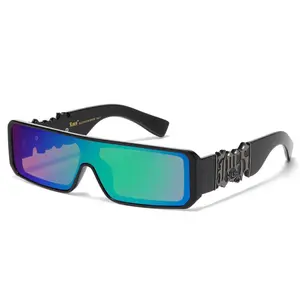 Locs Stylish Color Lenses One Whole Lens Sunglasses