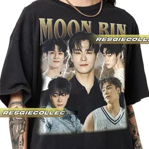 Limited Moon Bin Astro KPop Tshirt Vintage Unisex Shirt