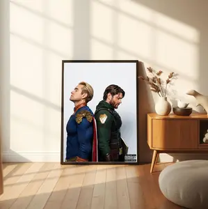 [No Frame] The Boys Side by Side Poster, The Boys Character Posters, Gift for Fans
