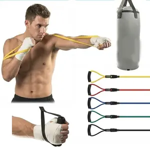 CoreSyncGear Boxing Resistance Band Punch Speed Power Training Gear Full Body Cardio Home Gym Workout Kit Father's Day Gift