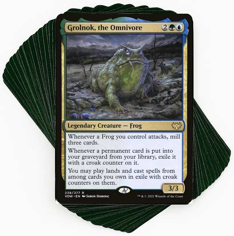 Grolnok, the Omnivore - Flying Frogs