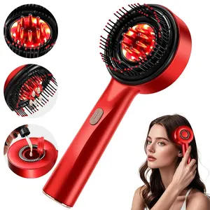 Hair Scalp Massager Liquid Applicator Scalp Massage Comb Shiatsu Head Massager Relax Type-C Rechargeable