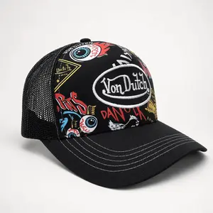 Von Dutch Trucker Cap - Premium Snapback Mesh Baseball Hat