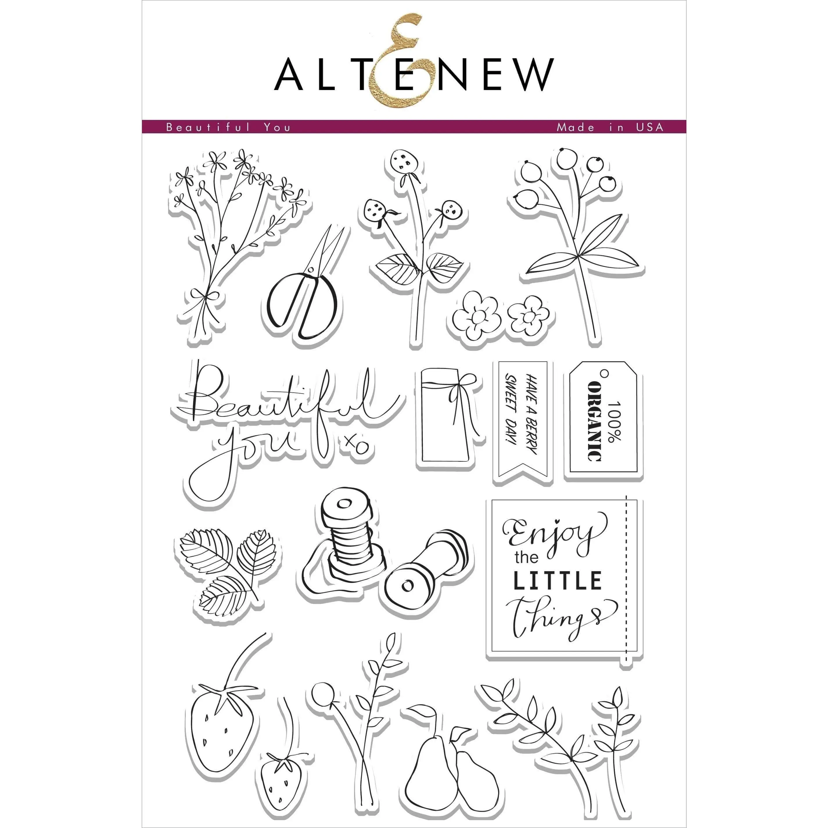 Beautiful You Stamp Set
