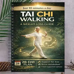 Tai Chi Walking Weight Loss Guide, Effective Fat Burning Workout, Easy-To-Follow Instructions, Ideal for Beginners & Advanced Practitioners