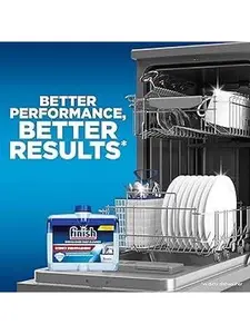 Finish Dual Action Dishwasher Cleaner: Fight Grease & Limescale, Fresh, 8.45oz