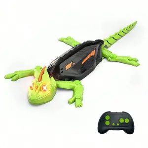 Electric Remote Control Wall Climbing Lizard & Gecko Toy, Cool Realistic Animal Prank Toy, Fun Gift for Kids, Halloween & Children's Day