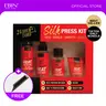 EBIN 24 Hour Tamer Heat Protectant Silk Press Kit with FREE Edge Brush | Silk press, Shield, Smooth, Shine