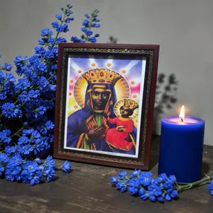 Ezurlie Freda 8x10 Framed Photo Print, Artistic Graphic Prints for Home Decor Decoration