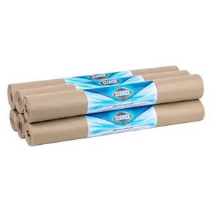 Duck Solid Grip EasyLiner Non Adhesive Shelf Liner with Clorox, 6 pk, 20" x 6'
