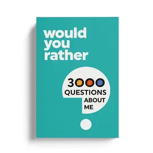 3000 Would You Rather Questions About Me. Guided Journal with 3000 Fun What Would You Choose Questions for Self-Reflection and Meaningful Connections