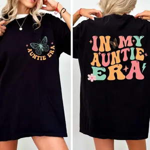 Aunt Era T Shirt, in My Auntie Era Shirt, Announcement for Aunt Shirt, Aunt Shirt, Gift for Auntie Shirt, Cool Auntie Shirt, for Aunt Shirt, Auntie Era Shirt, Funny Aunt Shirt, Tshirt, Sweatshirt for Women, Gift for Her