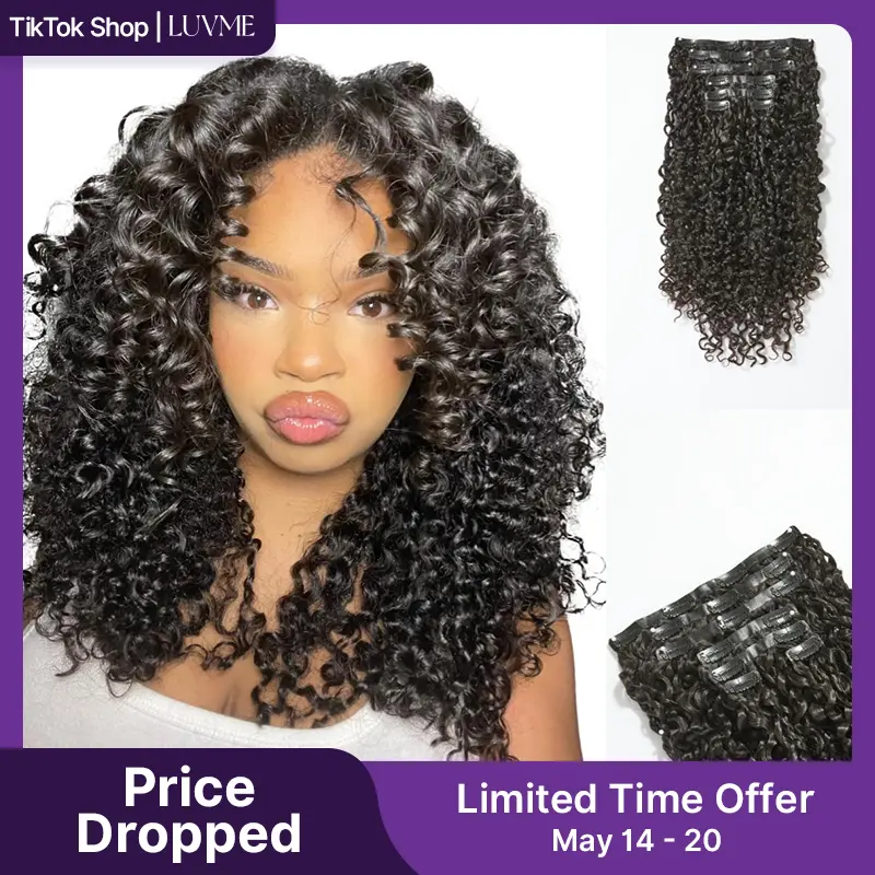 7pcs Clip in Hair Extensions Real Human Hair Remy Straight  display picture 3